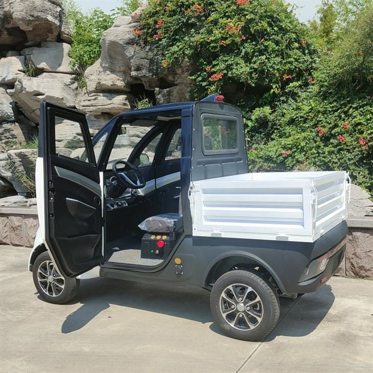 EEC L6e J2-C Hopper Type Delivery 4-wheel Mini Electric Car With LiFePo4 Battery