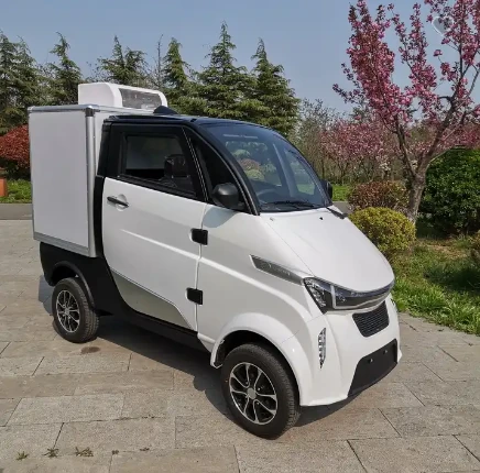 Mini Electric Delivery Van 3KW EEC L6e Certificate Truck
