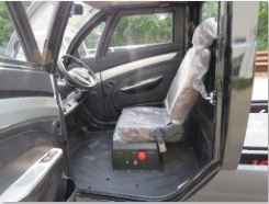 L6e Fast Food Delivery Electric Vehicle For Pizza Restaurant With Cooling System
